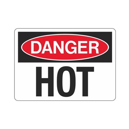 Danger Hot Sign